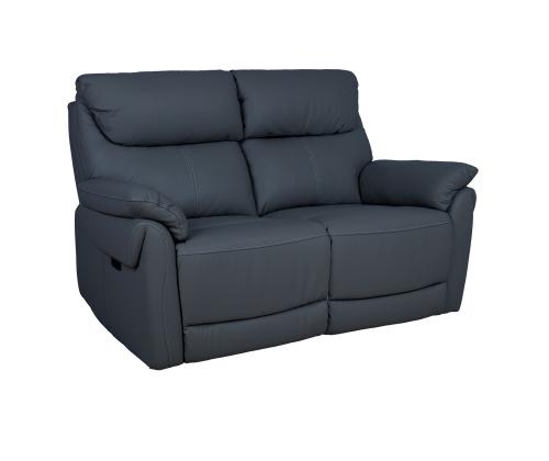 Sohva BOWEN 2-istuttava sähkötoiminen lepotuoli 150x86xH102cm, tummanharmaa luonnon nahka