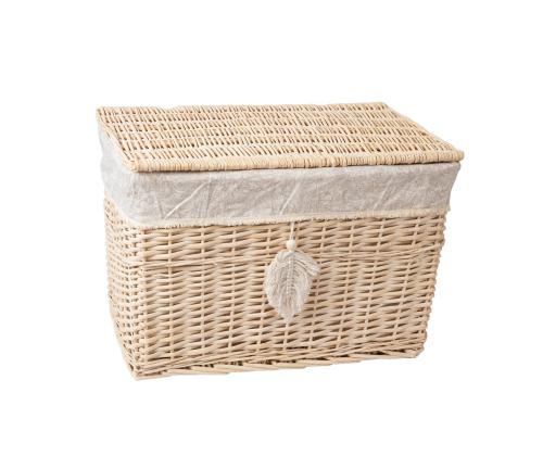 Korv WILLI TASSEL 60x40xH40cm