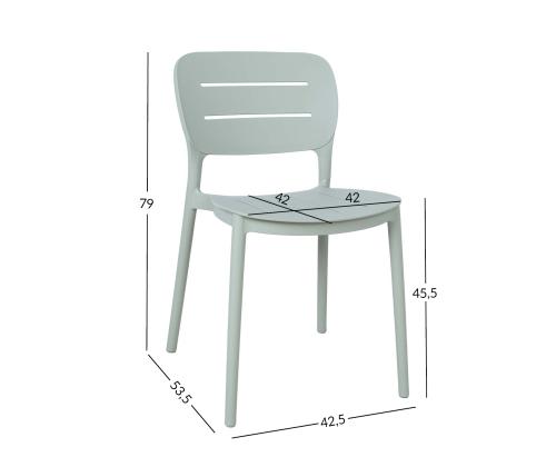 Työkalu MANGO 42,5x53,5xH79cm, vihreä harmaa muovi