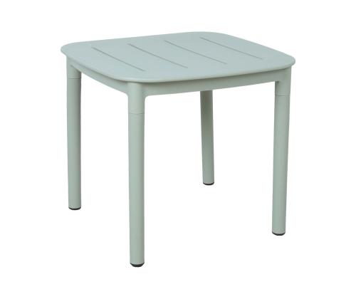 Pöytä MANGO 45x45xH40cm, vihreä-harmaa muovi