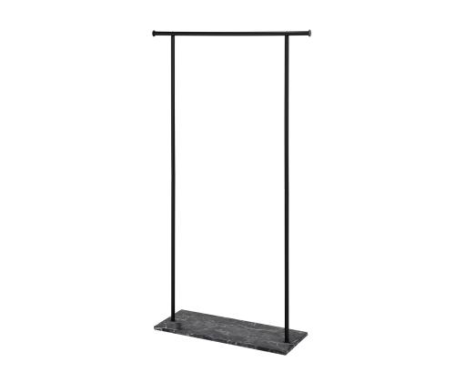 Stange FRANY 96x30xH162cm musta, teräs, laminaattilevy