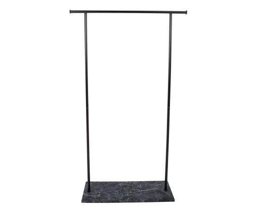 Stange FRANY 96x30xH162cm musta, teräs, laminaattilevy