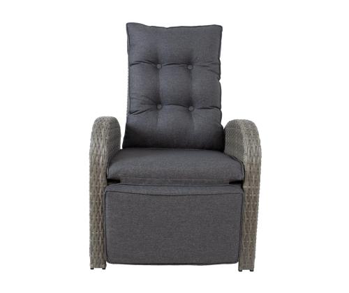 Nojatuoli MOOR lepotuoli, harmaa