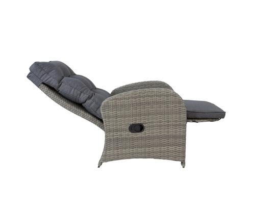 Nojatuoli MOOR lepotuoli, harmaa