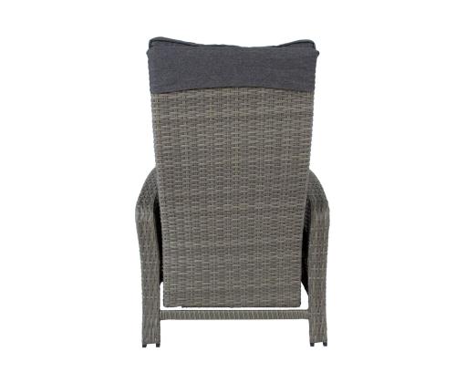 Nojatuoli MOOR lepotuoli, harmaa