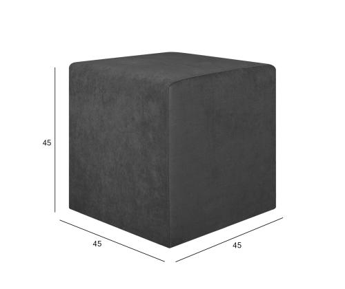 Tumba LYN tummanharmaa, 45x45xH45cm