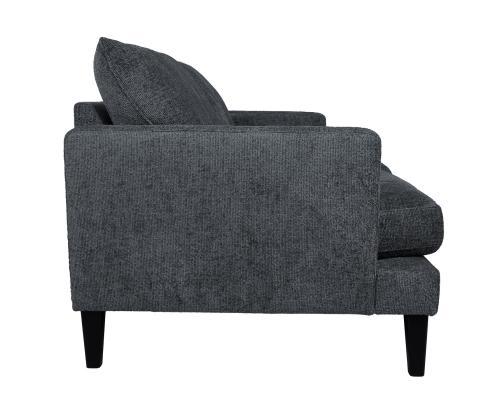 Sohva LINELL 2-istuttava, harmaa