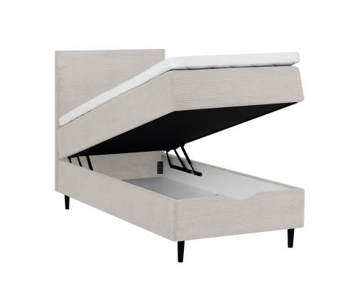 Mannermainen sänky LAARA 90x200cm, beige