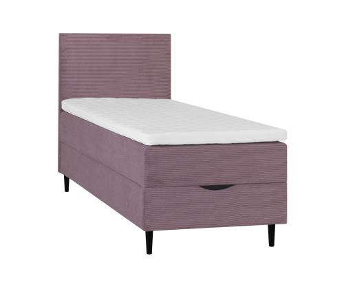 Mannermainen sänky LAARA 90x200cm, pinkki