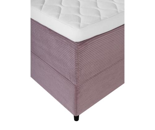 Mannermainen sänky LAARA 90x200cm, pinkki