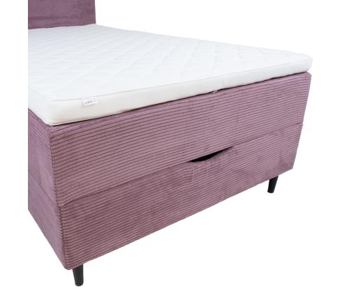 Mannermainen sänky LAARA 120x200cm, pinkki