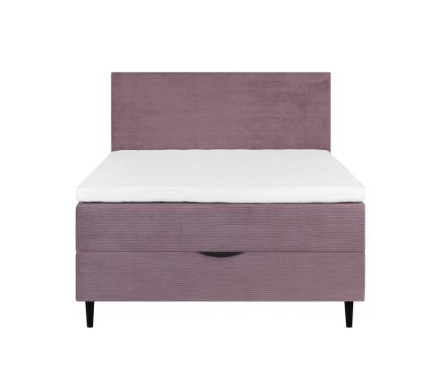 Mannermainen sänky LAARA 140x200cm, pinkki