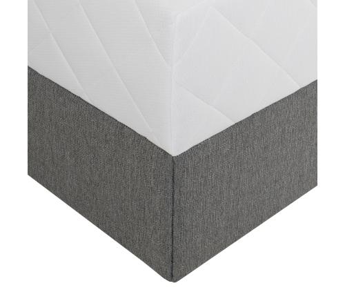 Mannermainen sänky LEIKO 160x200cm, harmaa