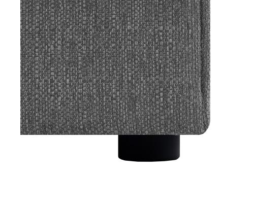 Mannermainen sänky LEIKO 160x200cm, harmaa