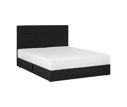 Mannermainen sänky LEIKO 160x200cm, musta