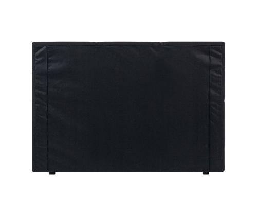 Mannermainen sänky LEIKO 160x200cm, musta