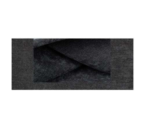 Mannermainen sänky LEVI 120x200cm, patjalla, tummanharmaa, 123x210xH114,5cm