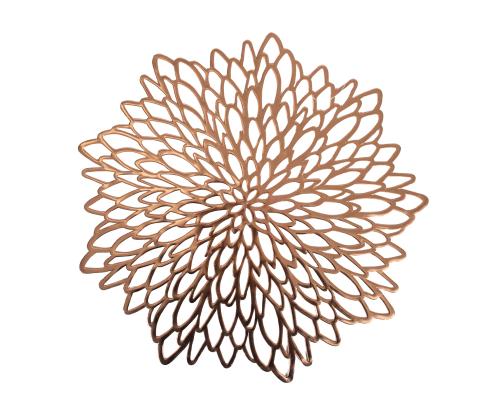 FIORE pöytämatto, D38cm, kuparin värinen