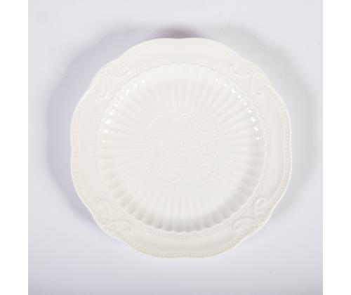 Salaattilautanen SOFIA, D20cm, valkoinen