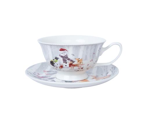 Kuppi/maljakko MIA SNOW 180ml lahjapakkauksessa