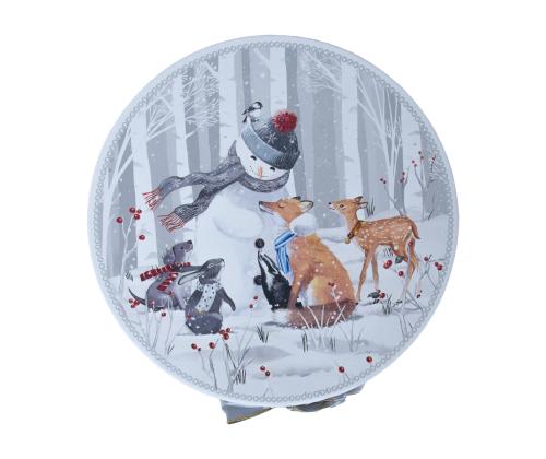 Lautaset MIA SNOW 2kpl D19cm, lahjapakkauksessa