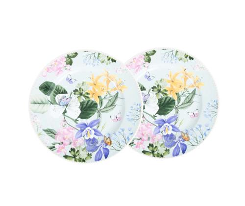 Lautaset MIA FLORA D19cm 2kpl lahjapakkauksessa