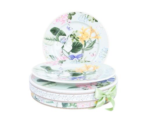 Lautaset MIA FLORA D19cm 2kpl lahjapakkauksessa