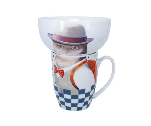 Muki+kulho POPPY-sarja, mix