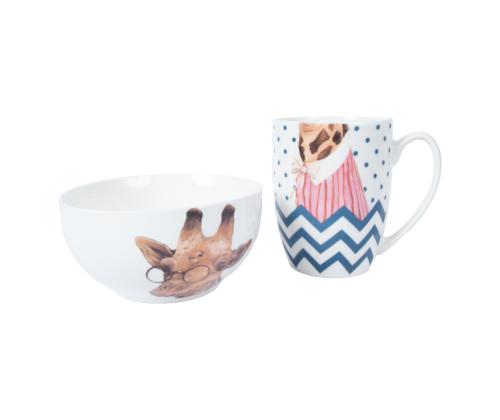 Muki+kulho POPPY-sarja, mix