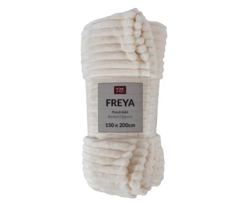 Pleed FREYA 150x200cm, valkoinen