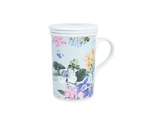 Muki MIA FLORA H10,5cm 300ml siivilällä lahjapakkauksessa