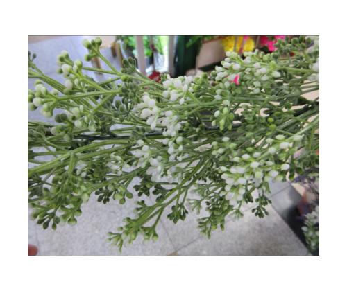 Garland GREENLAND 180cm, valkoiset kukat