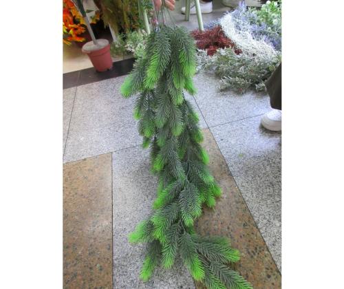 Keinotekoinen kasvi GREENLAND riippuva oksa, kuusi