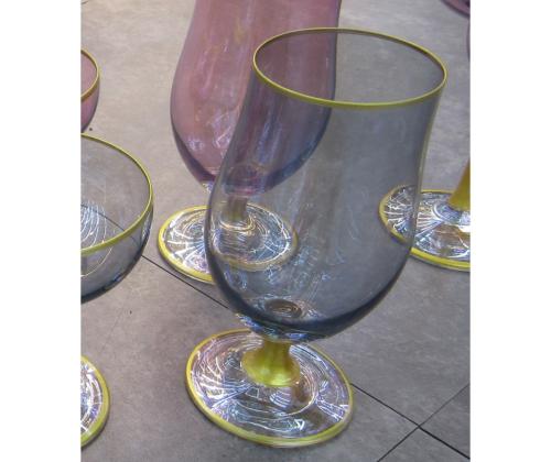 Pikari HAVANA D6xH17cm "Hurricane", harmaa lasi