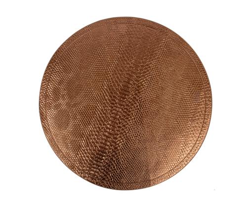 Pöytämatto BOA D38cm, kuparinen käärmekuvio