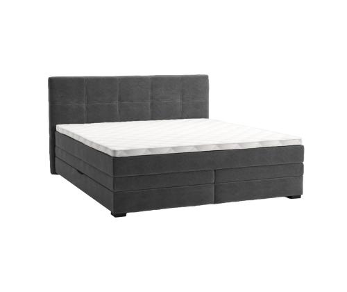 Mannermainen sänky JEEP 160x200cm, harmaa