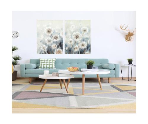 Öljyvärimaalaus 60x80cm, Lentävät voikukat