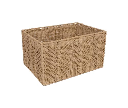Basket MAX SARA 40x29xH22cm, vaaleanruskea punos