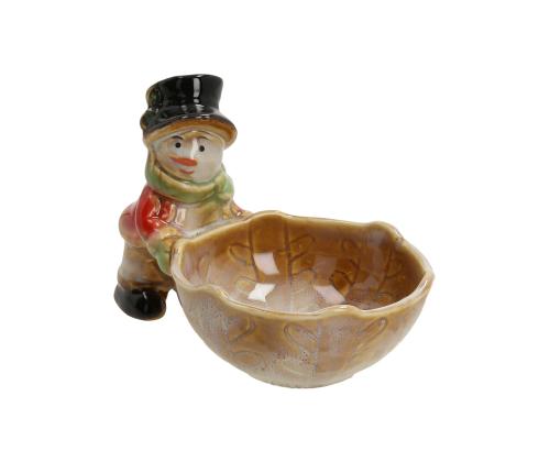 Koriste AMY SNOWMAN 16x10x9.5cm