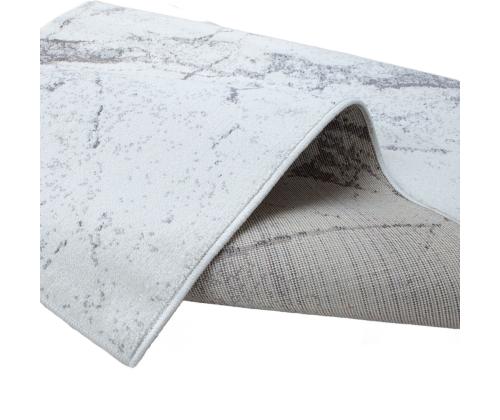 Matto SANFORD-5, 200x285cm, valkoinen/harmaa