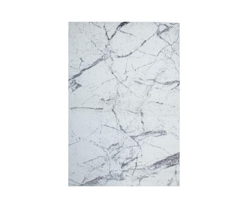 Matto SANFORD-5, 100x150cm, valkoinen/harmaa