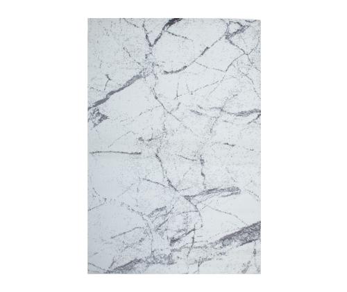 Matto SANFORD-5, 160x230cm, valkoinen/harmaa