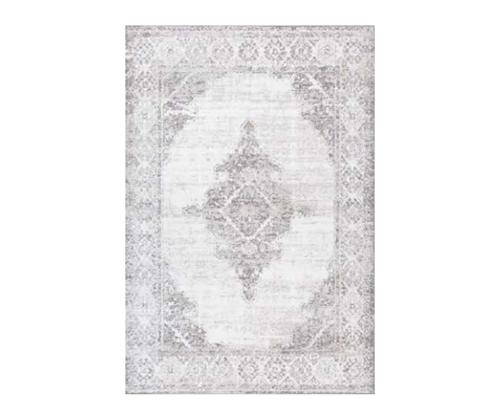 Matto SALAMANCA-1, 200x285cm, valkoinen/harmaa