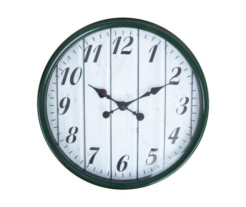 Tinakello BARRY D40cm, vihreä/puu painatus