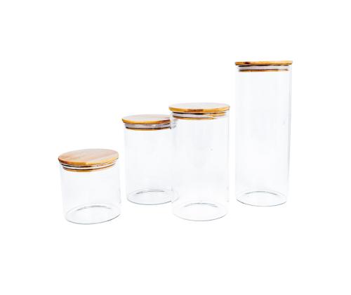 Lasipurkki THERON D10xH15cm ja kansi