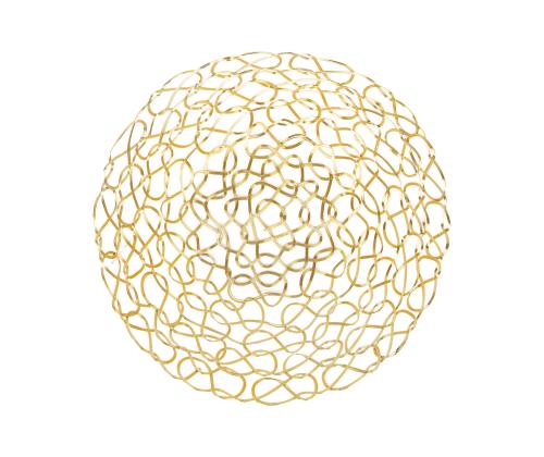 Maljakko NISSA D27xH13cm, kultainen