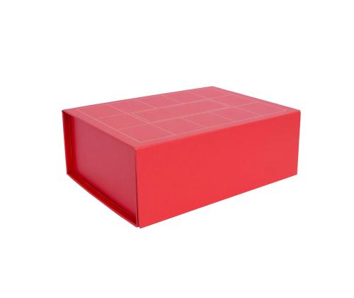 TRUDY laatikko 35x25x11cm kokoontaitettava, punainen väri