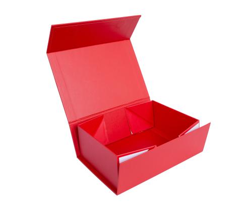 TRUDY 20x14x7cm kokoontaitettava laatikko, punainen väri