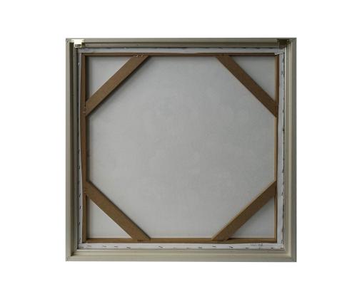 Taustakuva WALLY 60x60cm, valkoiset kukat