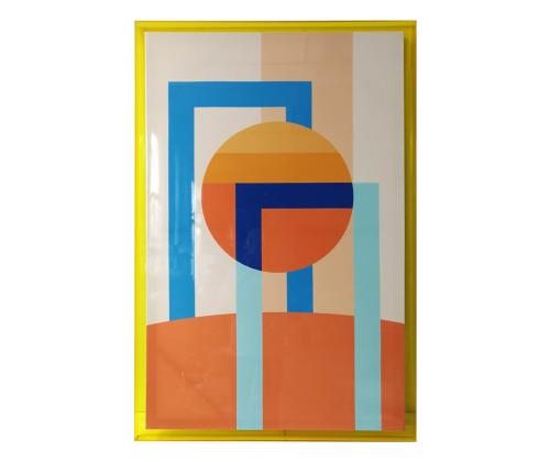 Taustakuva WALLY 80x120cm, keskipäivä, akryyli